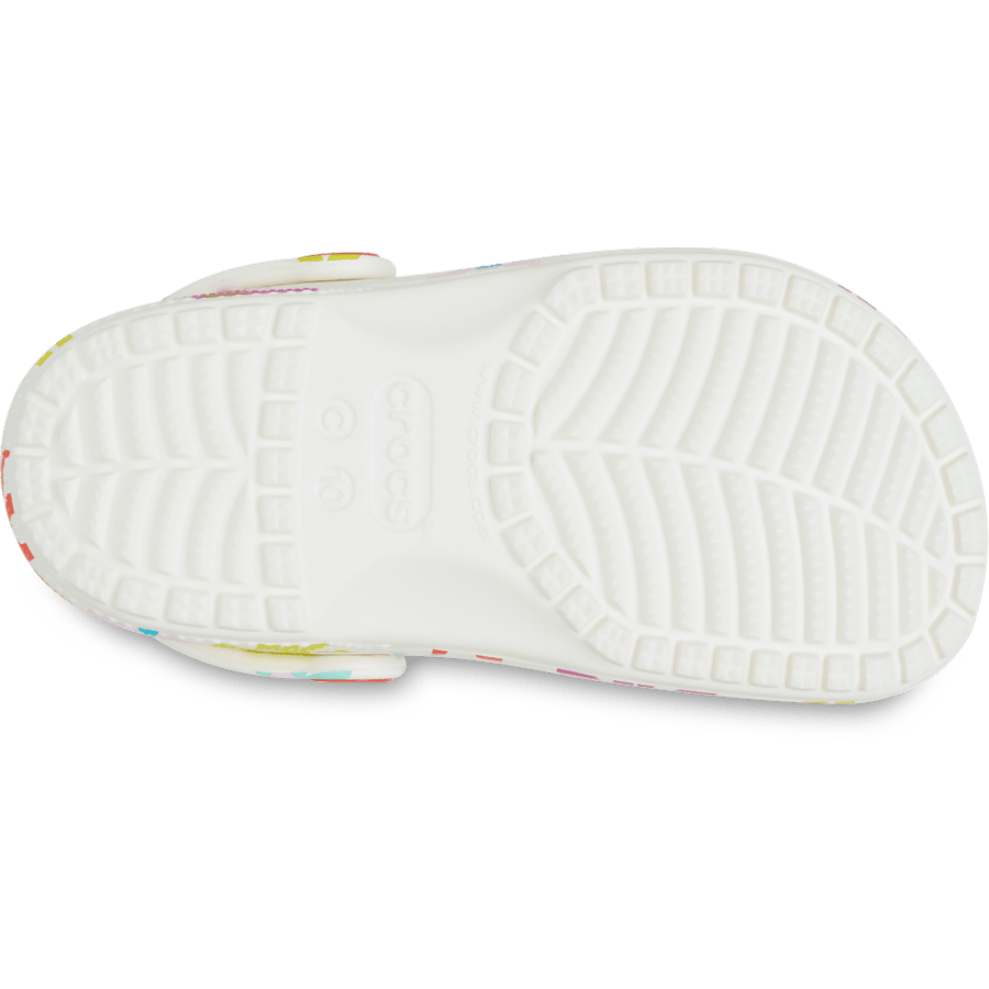 Chalk Toddler Classic Crafted Daisy Clog - Bottom - Crocs