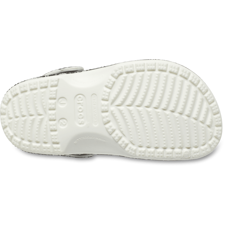 Glow Green Kid's Classic Glow Money Clog - Bottom - Crocs