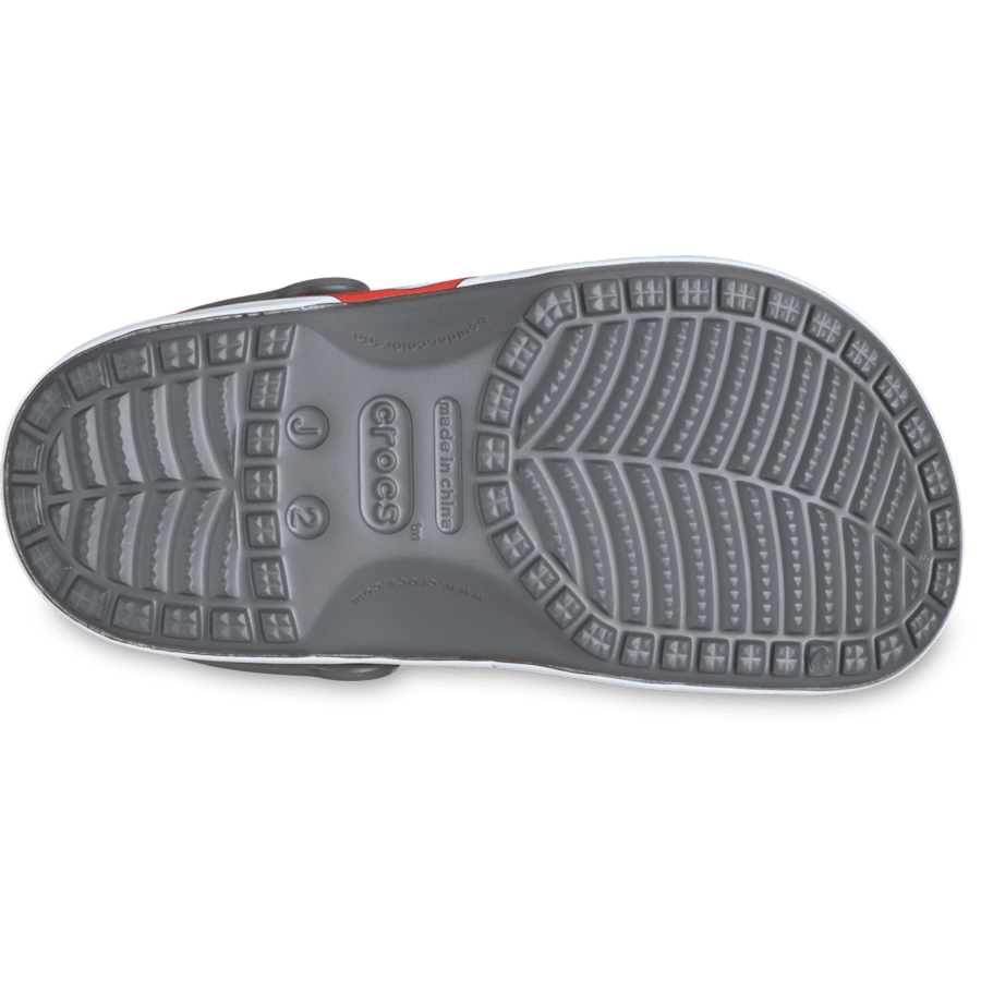 Slate Grey Kid's Classic Soccer Band Clog - Bottom - Crocs