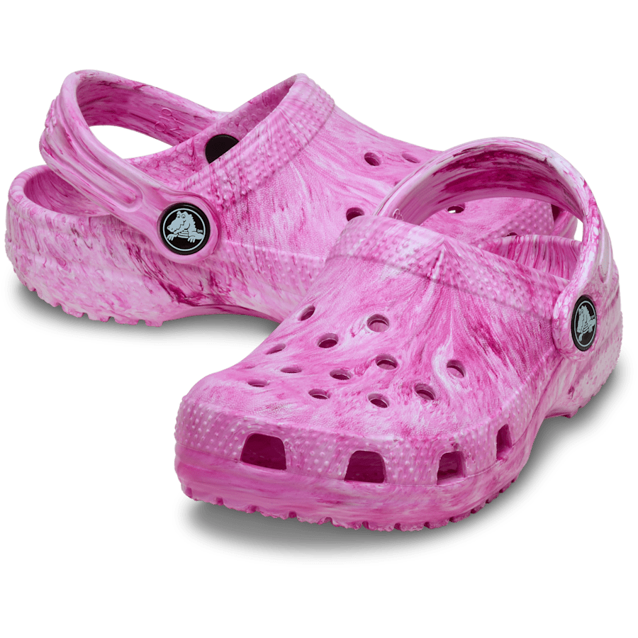 Toddler Classic Watercolor Marbled Clog