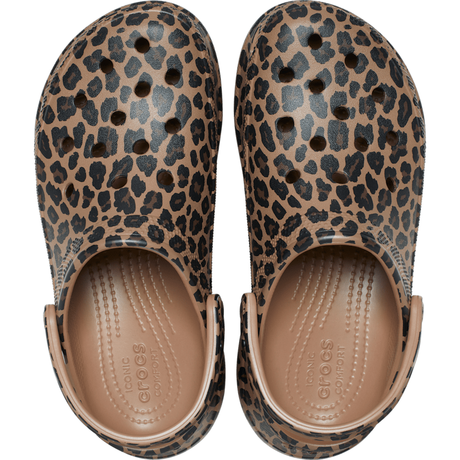 Sepia / Leopard Bae Animal Clog - Top - Crocs