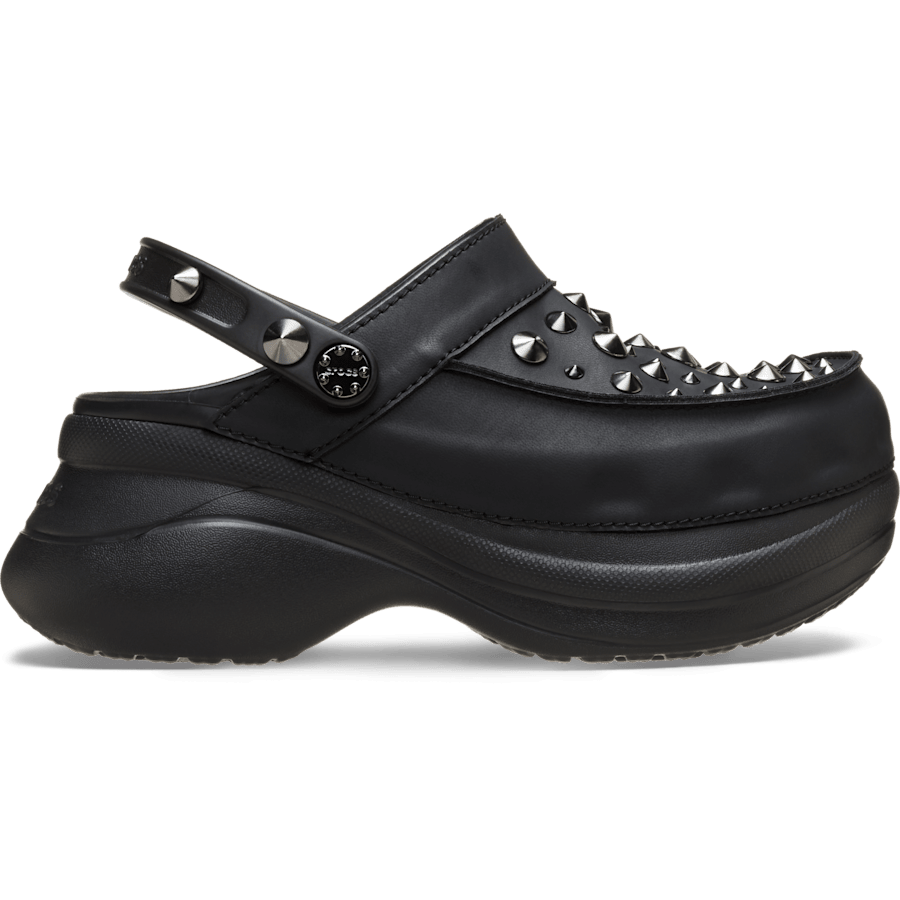 Black Bae Studded Clog - Side - Crocs