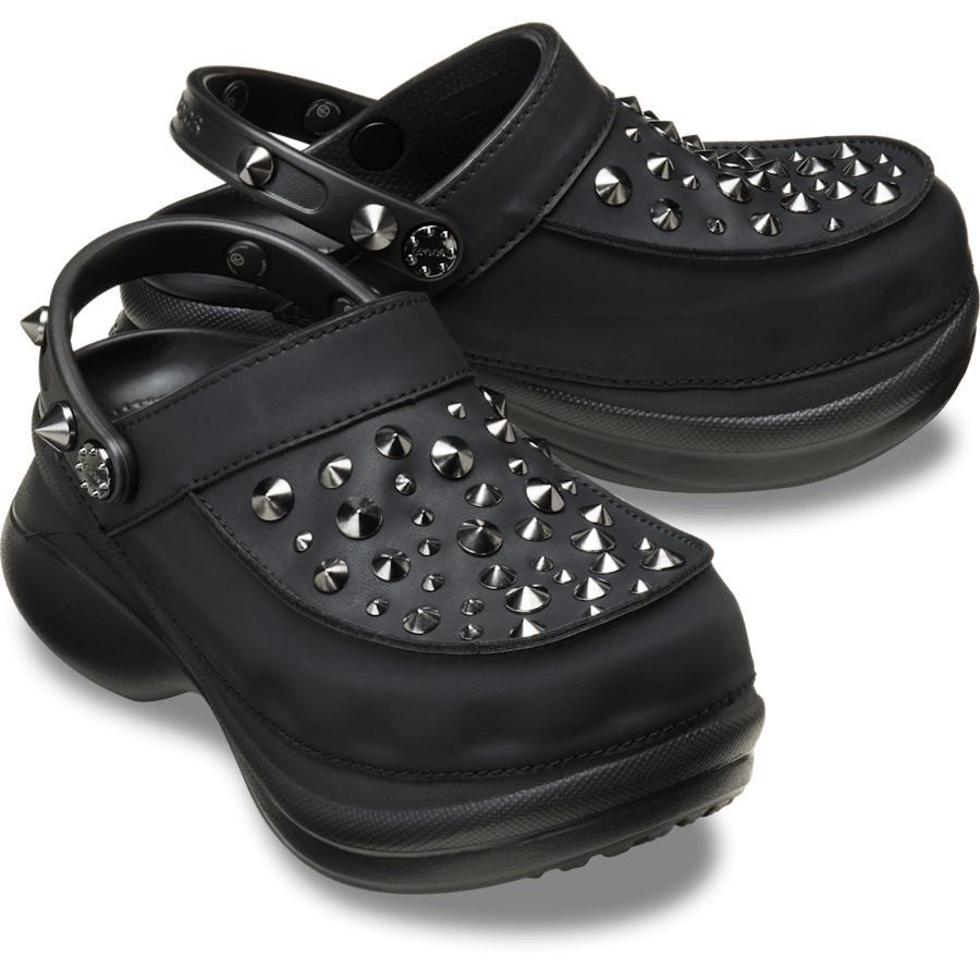 Black Bae Studded Clog - Pair - Crocs