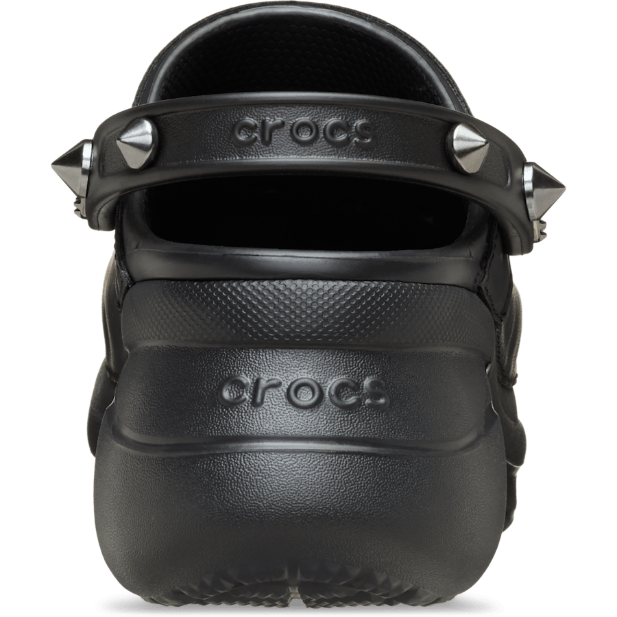 Black Bae Studded Clog - Back - Crocs