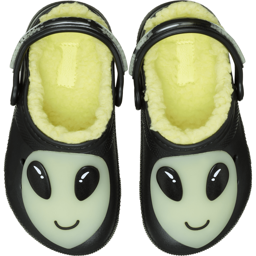Black Toddler Classic Lined Alien Clog - Top - Crocs