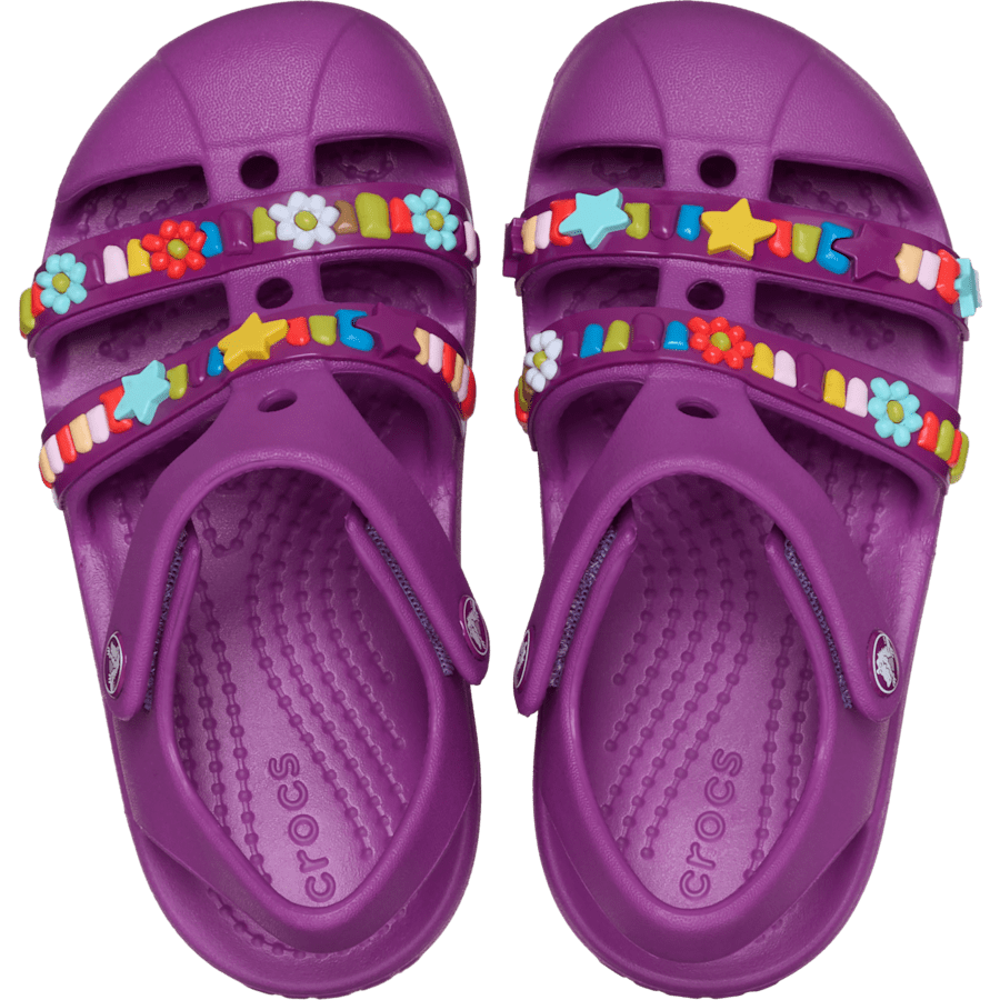 Grapeberry Toddler Classic Beaded Fisherman - Top - Crocs
