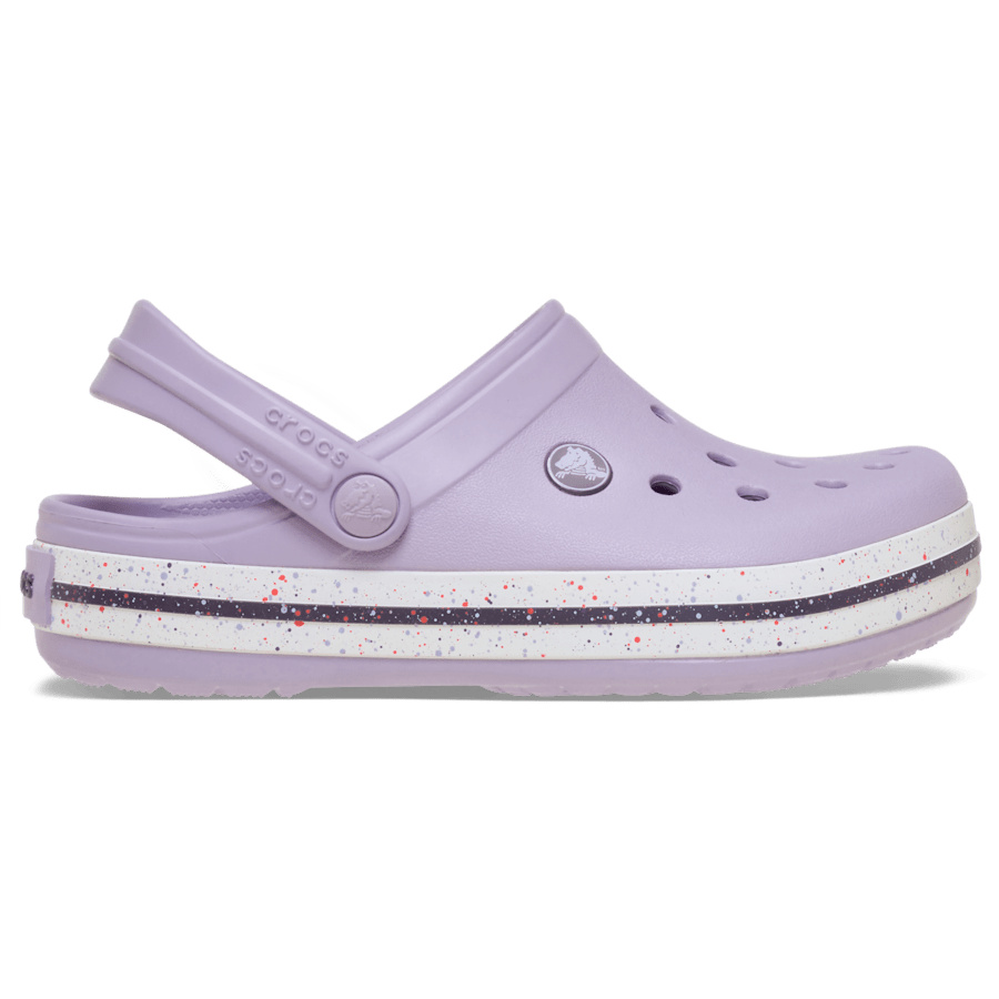 Colour Kid's Crocband Speckled Band Clog - Side - Crocs