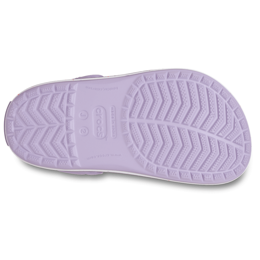 Colour Kid's Crocband Speckled Band Clog - Bottom - Crocs