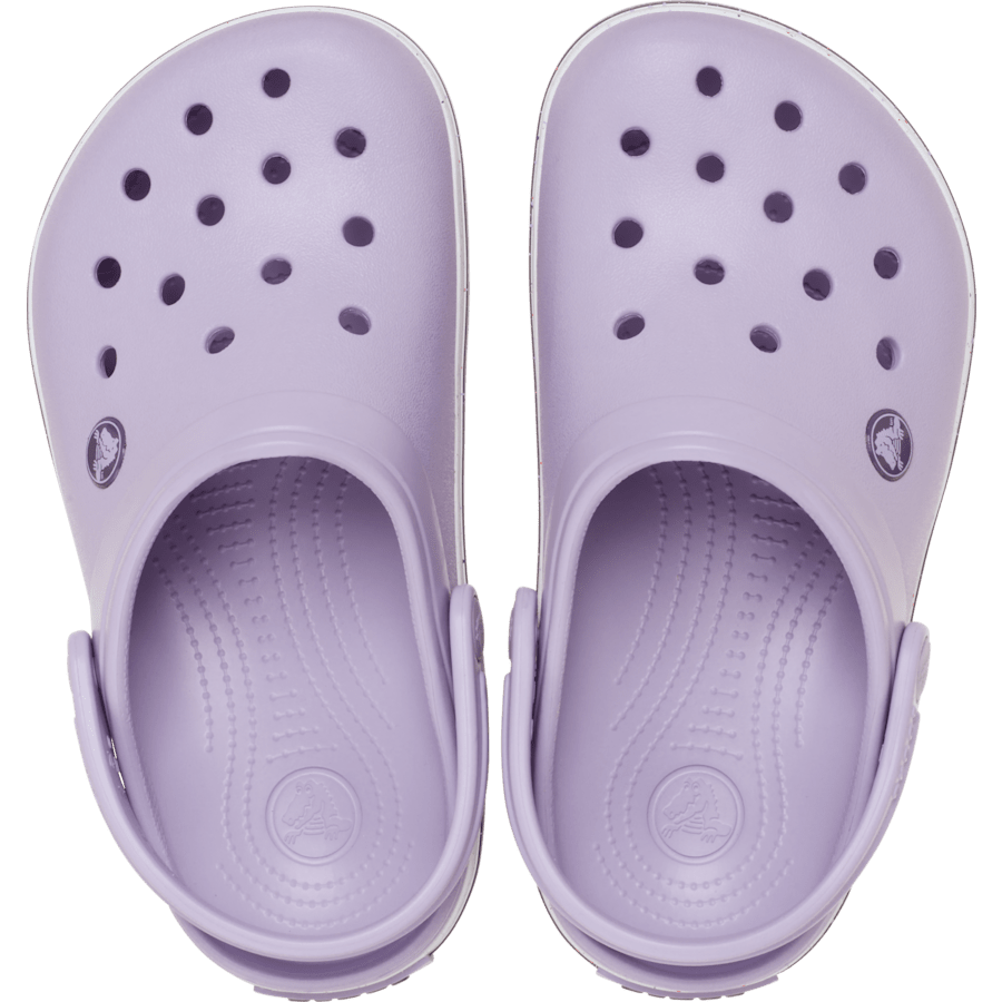 Lavender Toddler Crocband Speckled Band Clog - Top - Crocs