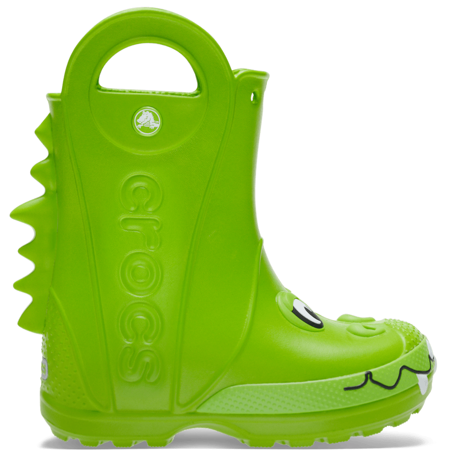 Crocs Green Toddler Handle It Duke Rain Boot - Side - Crocs