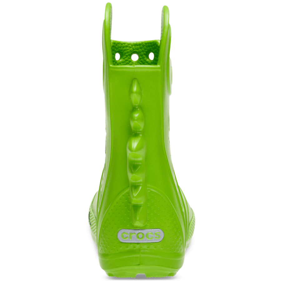 Crocs Green Toddler Handle It Duke Rain Boot - Back - Crocs
