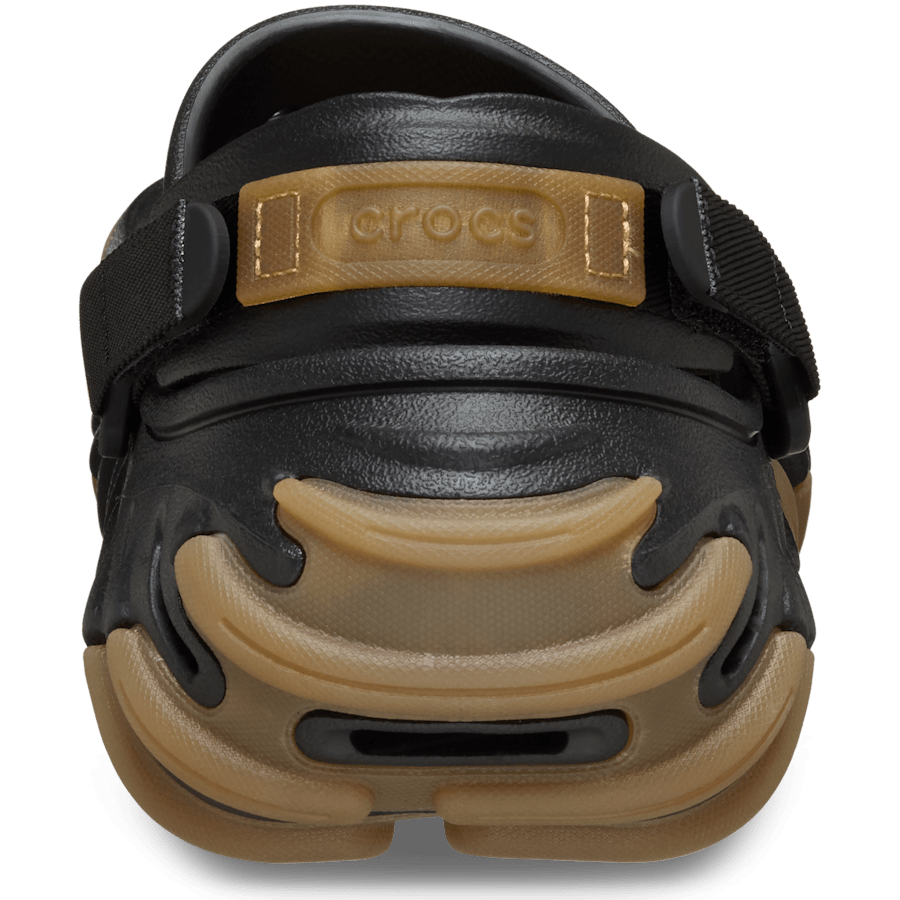 Black Echo Gum RO Clog - Back - Crocs