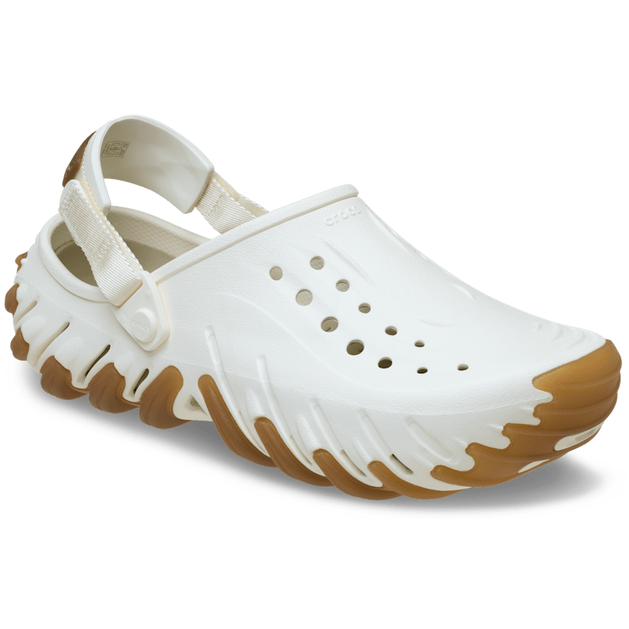 Chalk Echo Gum RO Clog - Angle - Crocs
