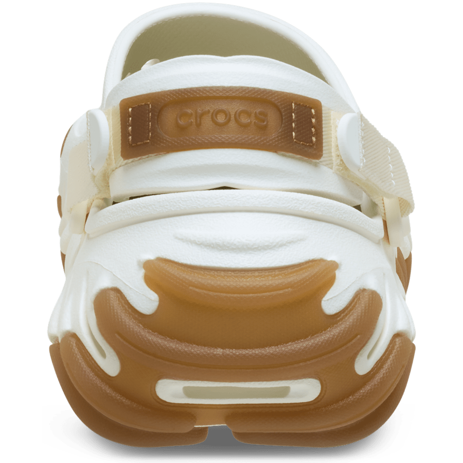 Chalk Echo Gum RO Clog - Back - Crocs