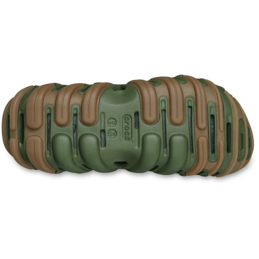 Army Green Echo Gum RO Clog - Bottom - Crocs