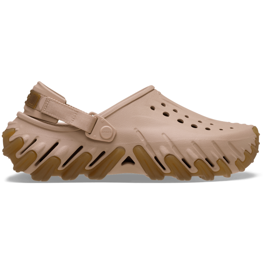 Pink Caramel Echo Gum RO Clog - Side - Crocs