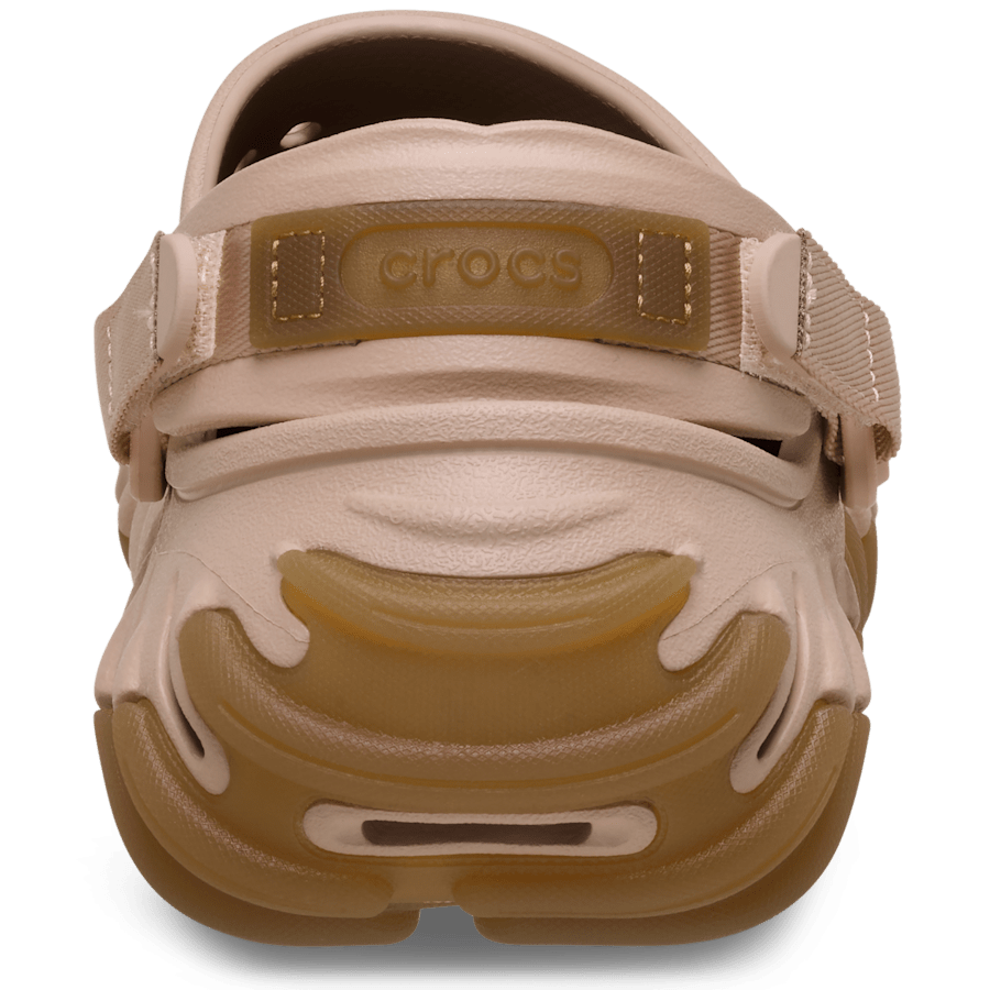 Pink Caramel Echo Gum RO Clog - Back - Crocs