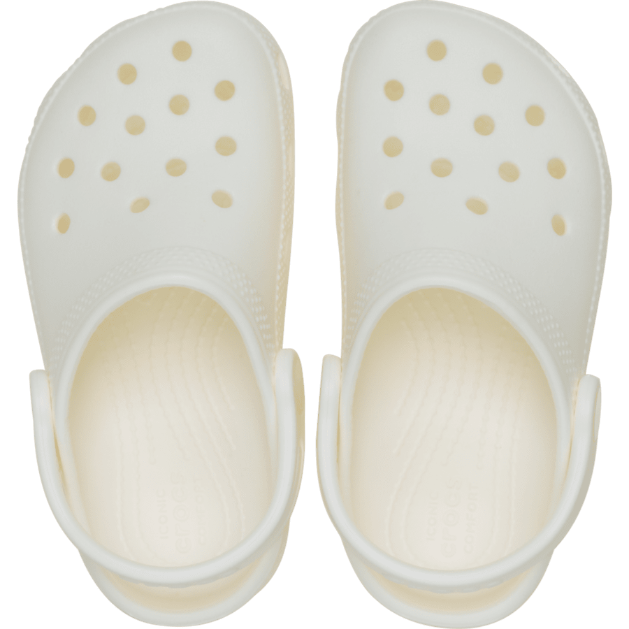 Glow Green Toddler Classic Glow Clog - Top - Crocs