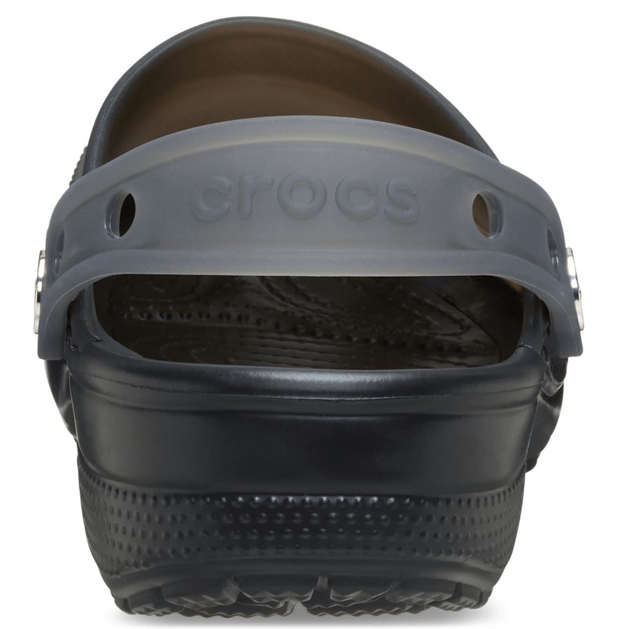 Black / Multi Classic Frosted Backstrap Clog - Back - Crocs