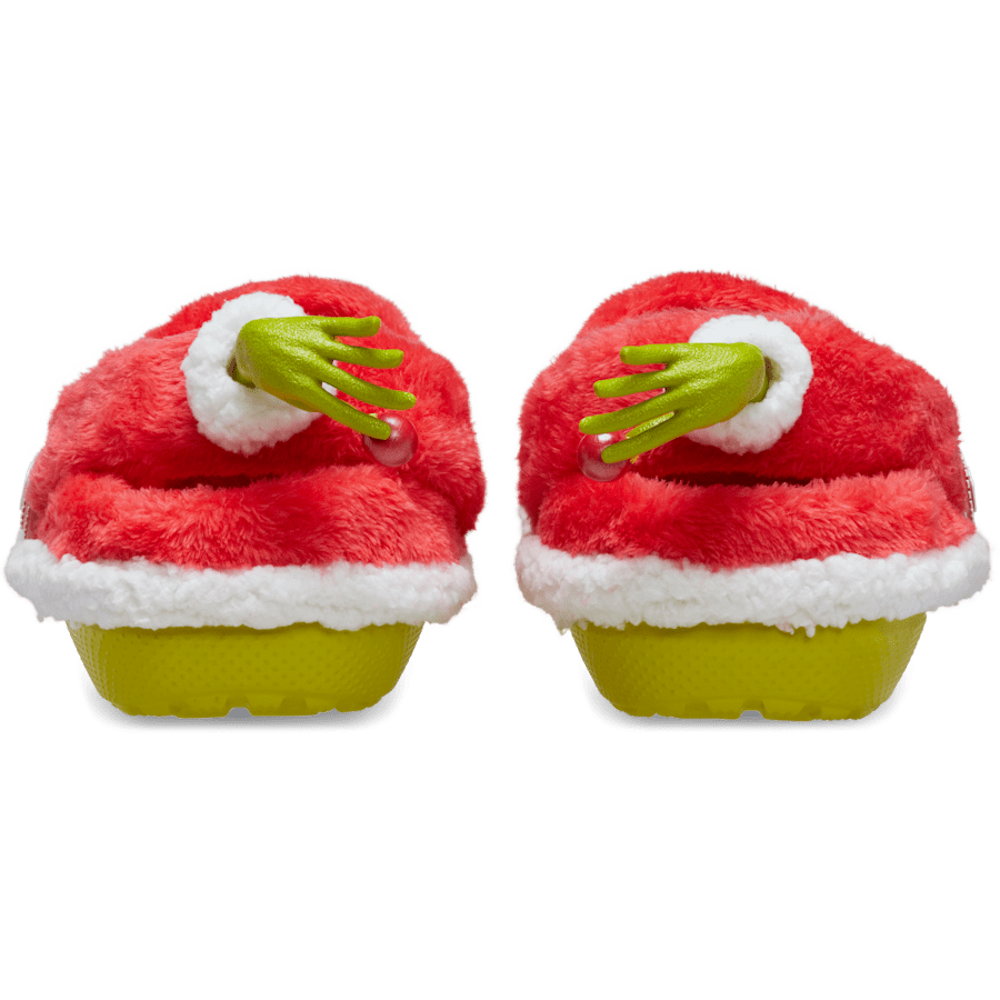 Multi The Grinch Classic Lined Clog - Back - Crocs