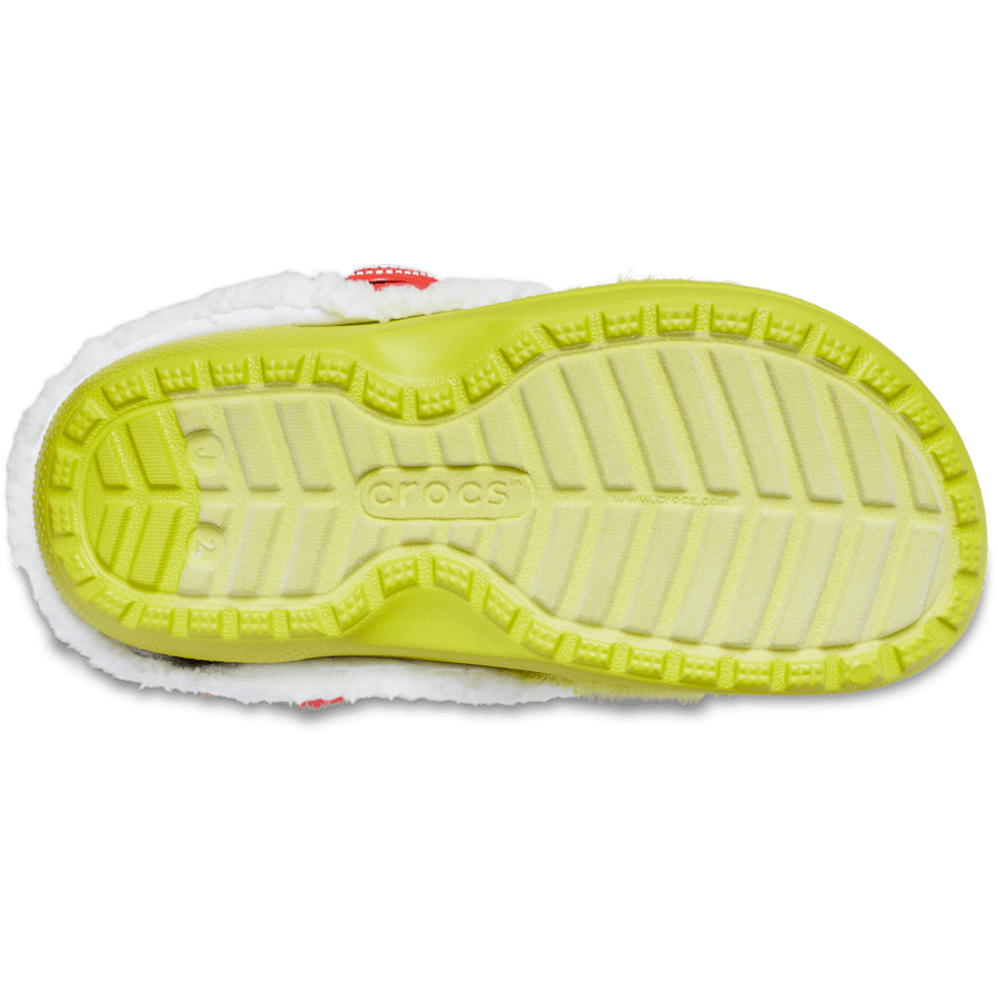 Multi Kid's The Grinch Classic Lined Clog - Bottom - Crocs