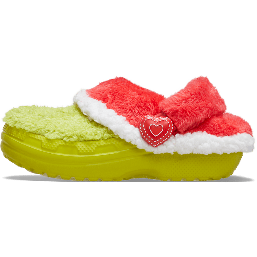 Multi Toddler The Grinch Classic Lined Clog - Side - Crocs
