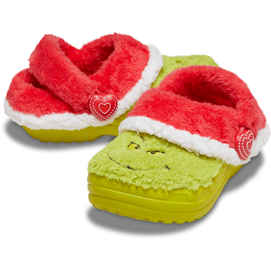 Multi Toddler The Grinch Classic Lined Clog - Pair - Crocs