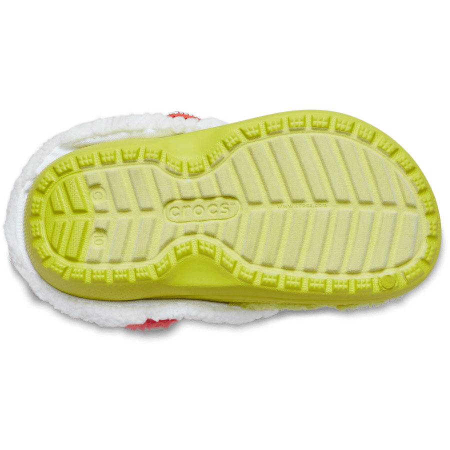 Multi Toddler The Grinch Classic Lined Clog - Bottom - Crocs