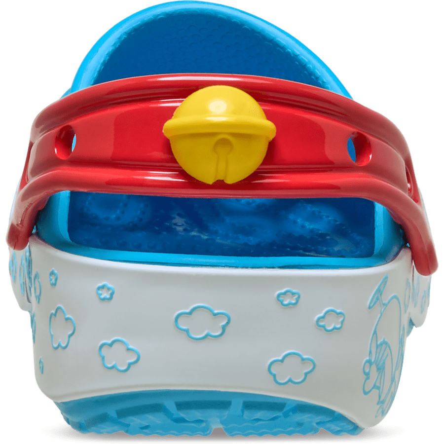 Multi Kids Doraemon Classic Clog - Back - Crocs
