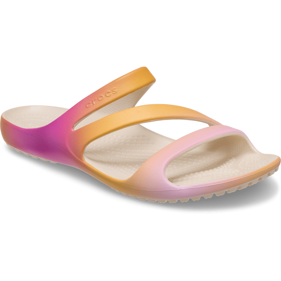 Winter White Women's Kadee II Ombre Sandal - Angle - Crocs
