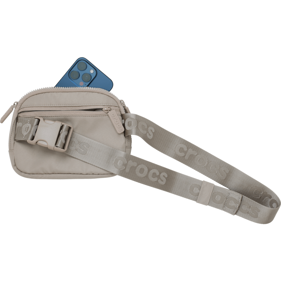 Crocs Classic Belt Bag — Taupe