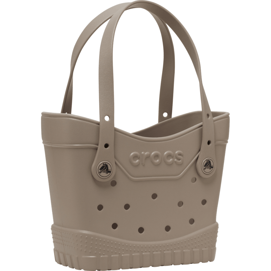Taupe Crocs Classic Small Tote - Angle - Crocs