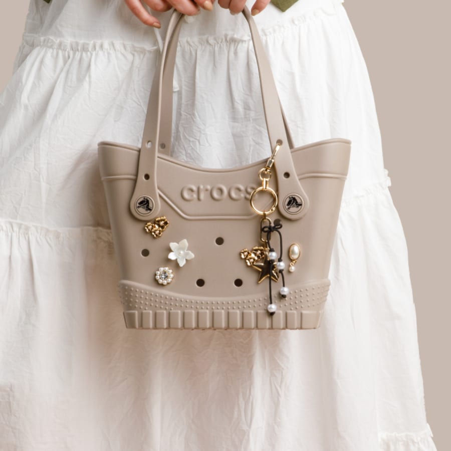 Taupe Crocs Classic Small Tote - Style - Crocs