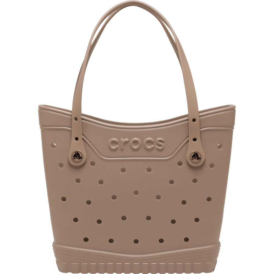 Latte Classic Medium Tote - Side - Crocs