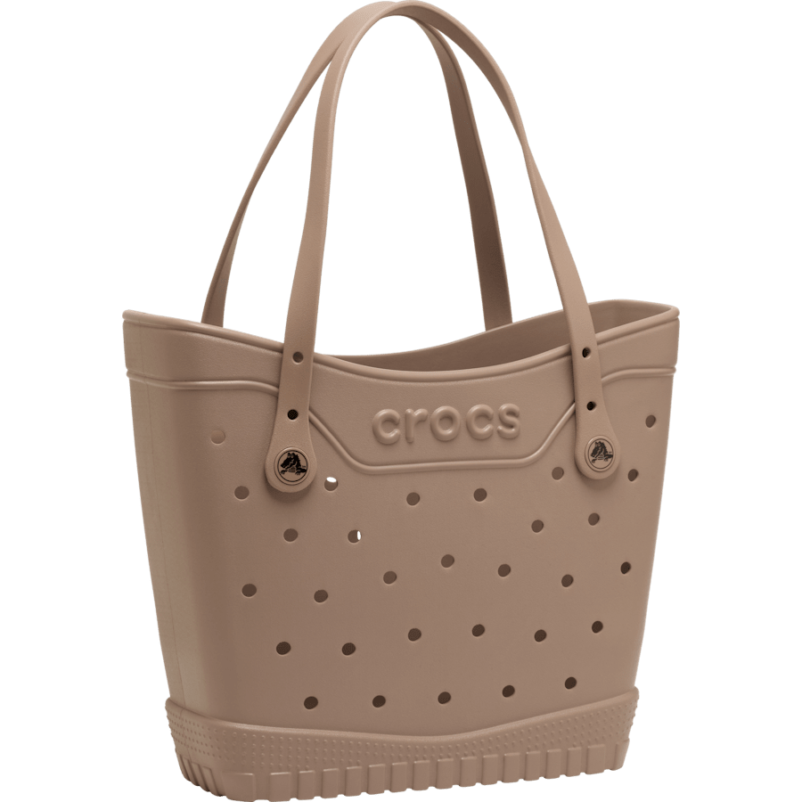 Latte Classic Medium Tote - Angle - Crocs