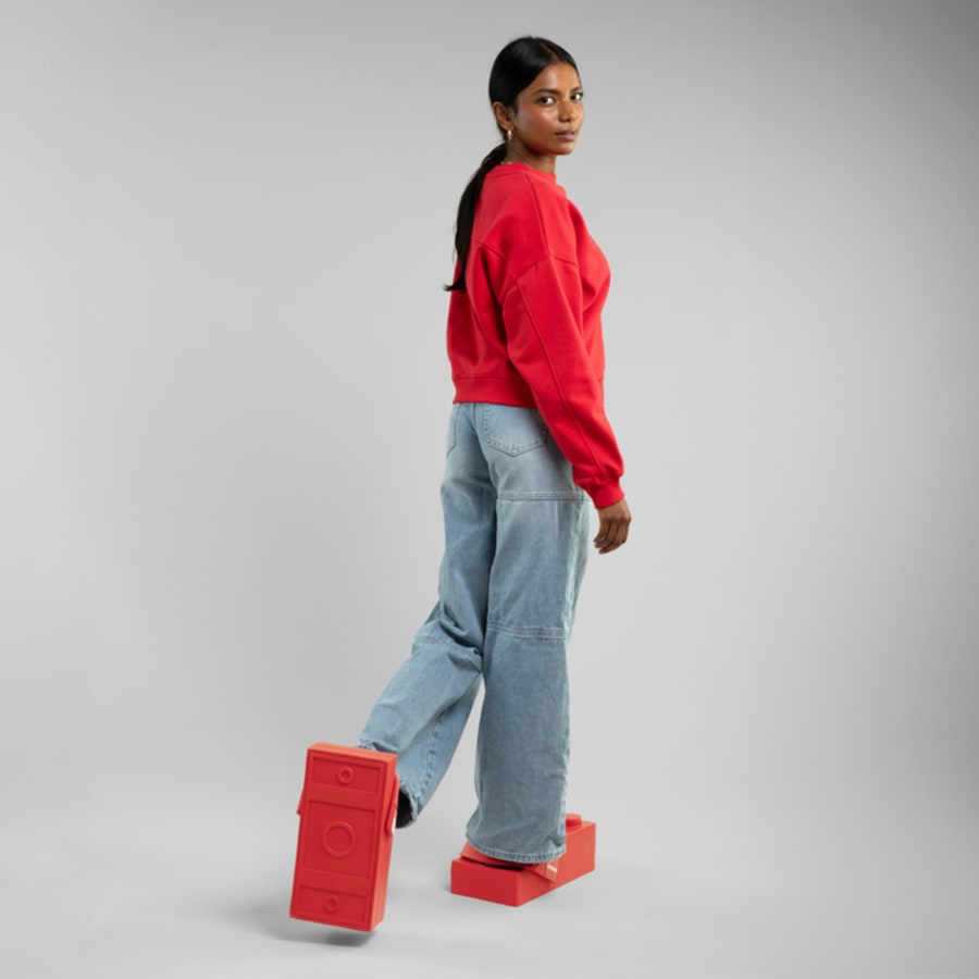 Bright Red LEGO® Brick Clog - Lifestyle - Crocs