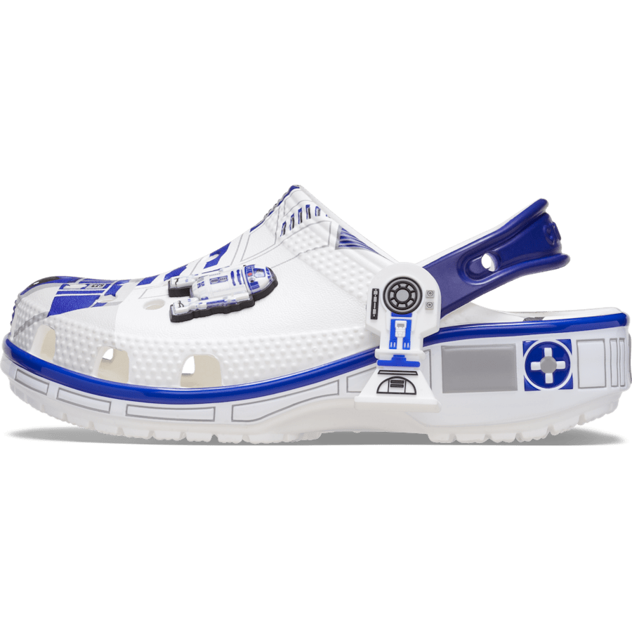 Multi STAR WARS™ R2-D2 Kids Classic Clog - Side - Crocs