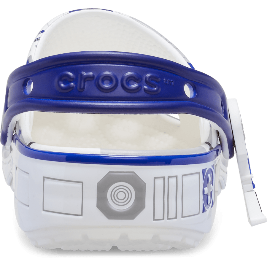 Multi STAR WARS™ R2-D2 Kids Classic Clog - Back - Crocs
