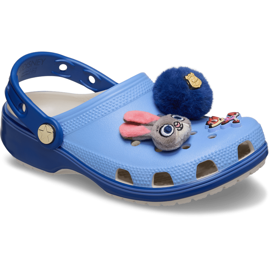 Color Disney Zootopia 2 Kids' Classic Clog - Angle - Crocs