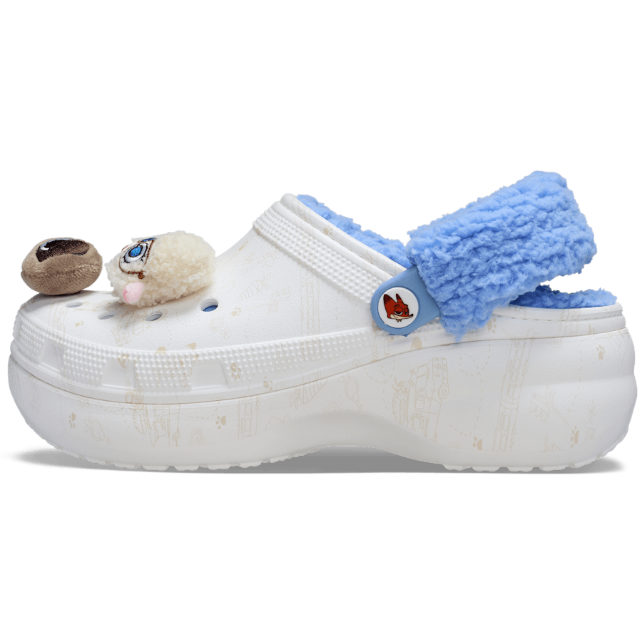 Multi Disney Zootopia 2 Classic Platform Lined Clog - Dessus - Crocs