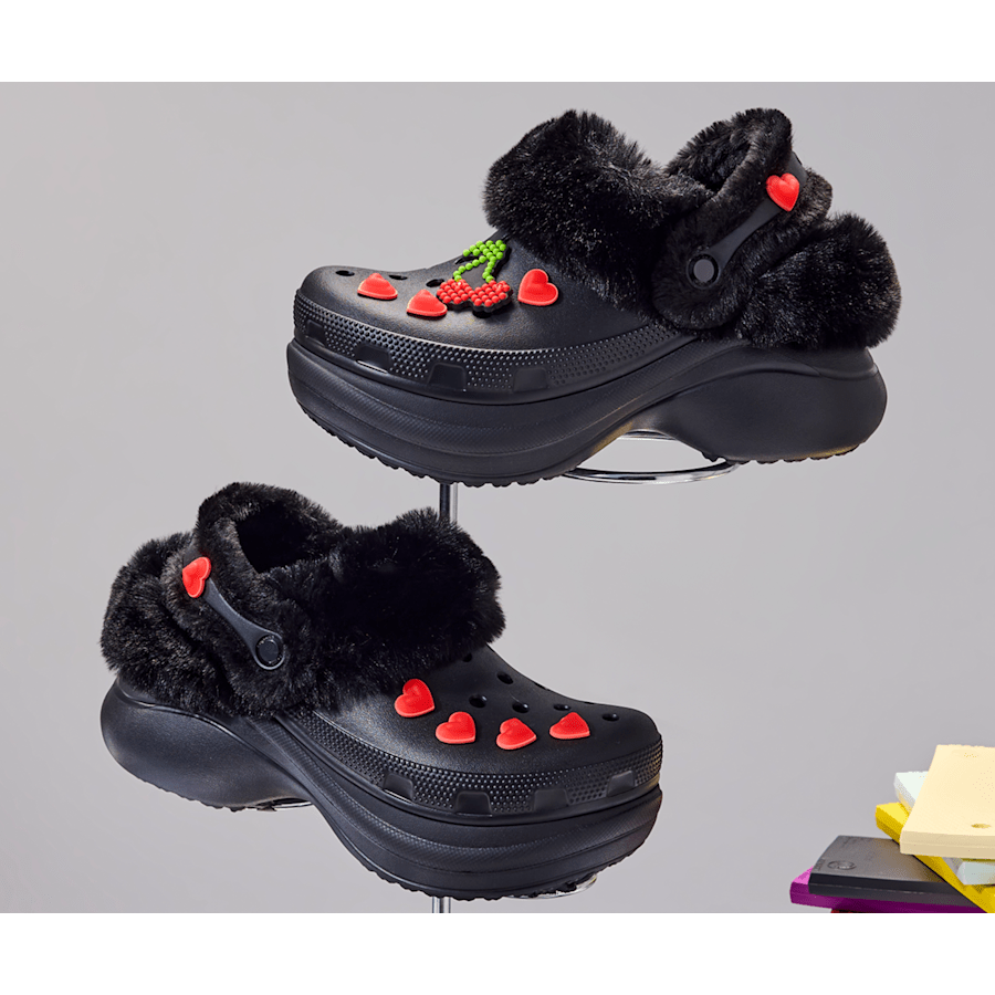 Black Bae Lined Clog - mode de vie - Crocs