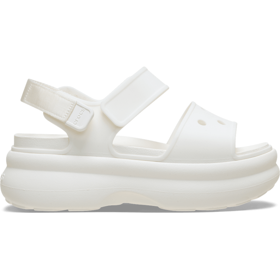 Crocs Soho Y-Strap Sandal — Chalk