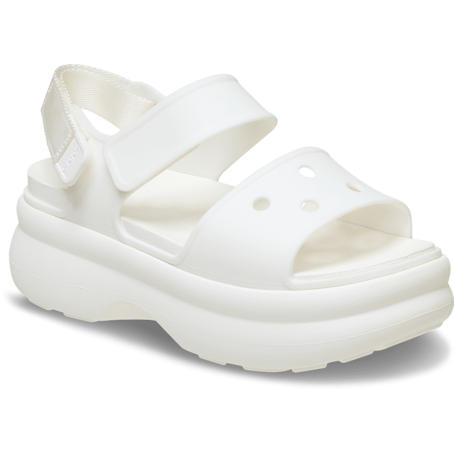 Crocs Soho Y-Strap Sandal — Chalk