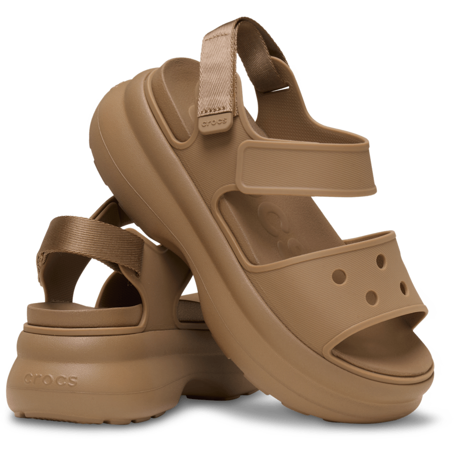 Crocs Soho Y-Strap Sandal — Sepia