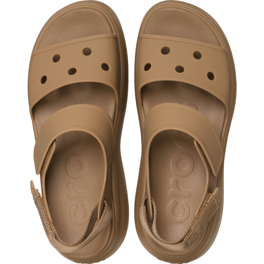 Crocs Soho Y-Strap Sandal — Sepia