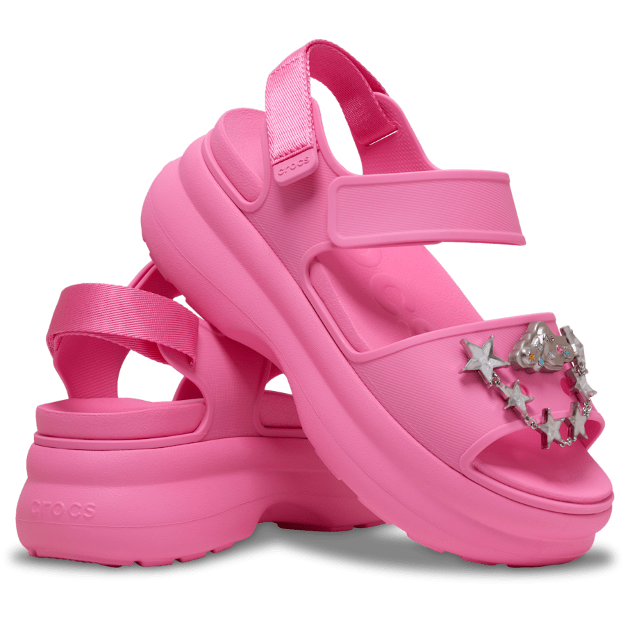 Crocs Soho Y-Strap Sandal — Pink Lemonade