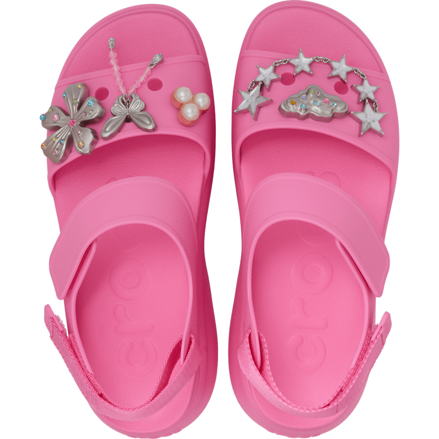 Crocs Soho Y-Strap Sandal — Pink Lemonade