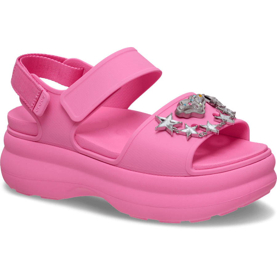 Crocs Soho Y-Strap Sandal — Pink Lemonade