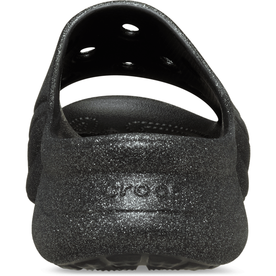 Black Bae Glitter Slide - Back - Crocs