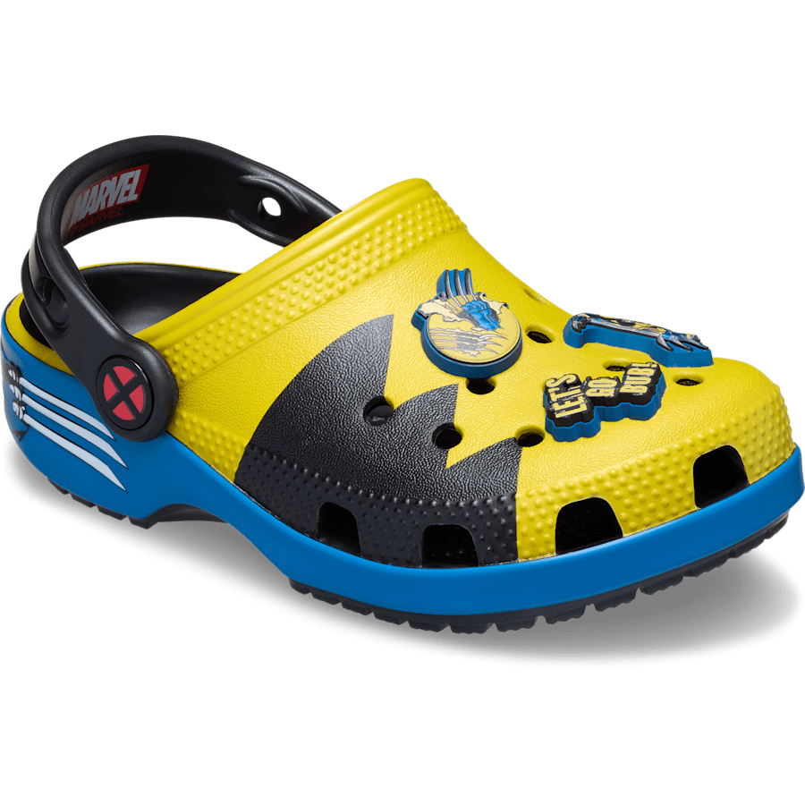 Multi Toddler Wolverine Classic Clog - Angle - Crocs
